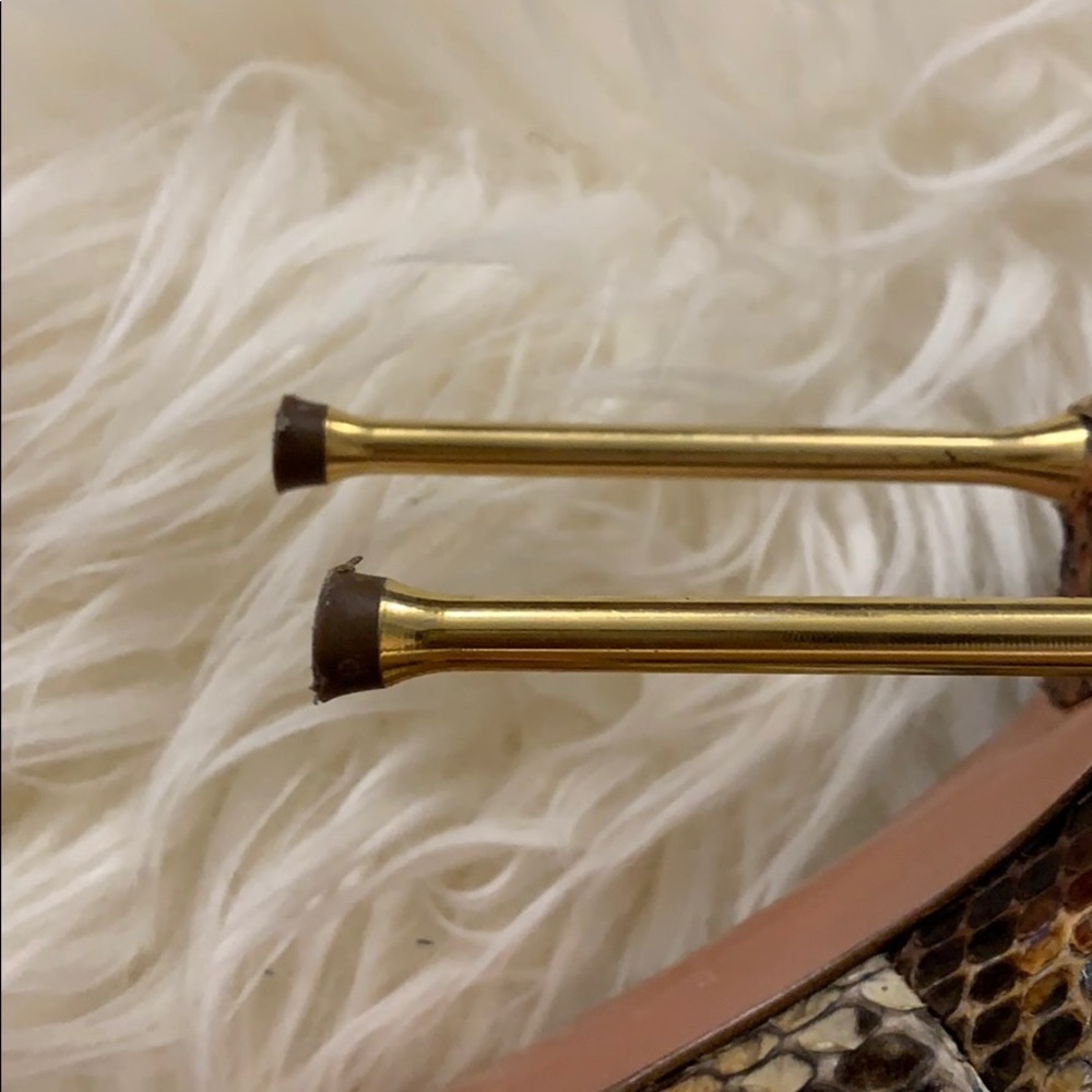 Authentic Python Snakeskin Francesco Sacco Heels - Picture 7 of 7